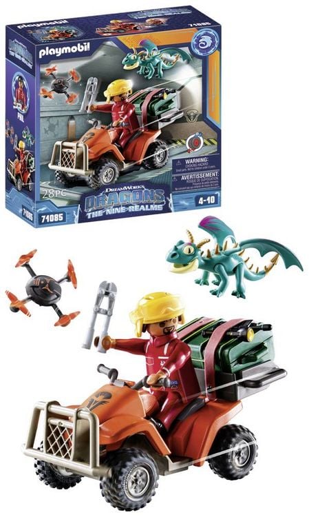 Produktbild: PLAYMOBIL 71085 - Dragons, Die 9 Welten - Icaris Quad & Phil
