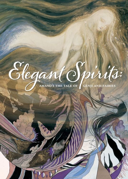 Produktbild: Elegant Spirits: Amano's Tale of Genji and Fairies