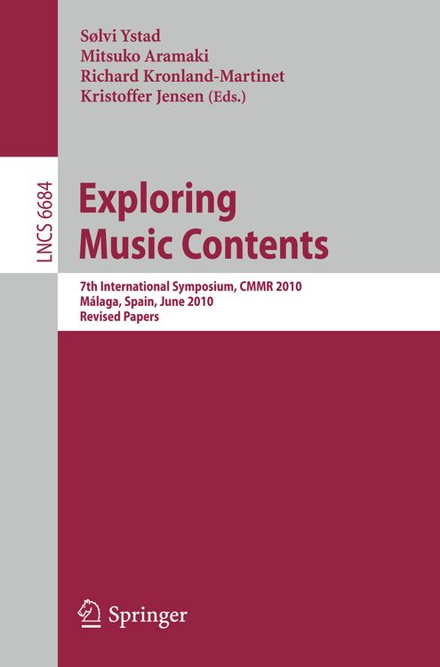 Produktbild: Exploring Music Contents