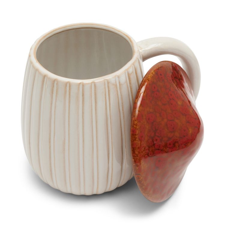 Produktbild: Tasse "Pilz", Bordeaux