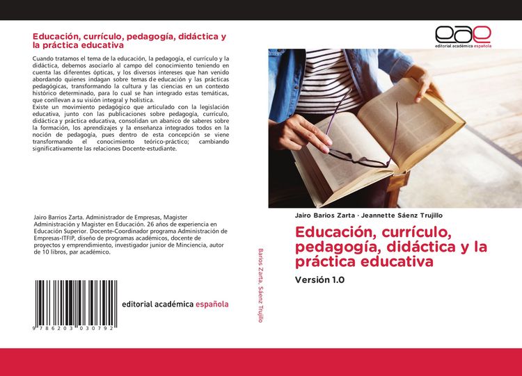 Produktbild: Educaci&oacute;n, curr&iacute;culo, pedagog&iacute;a, did&aacute;ctica y la pr&aacute;ctica educativa