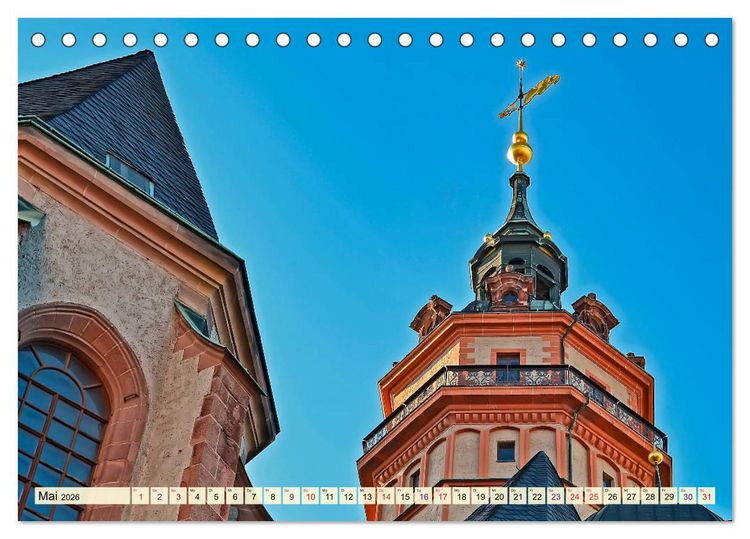 Produktbild: Leipzig - meine Stadt mit viel Herz (Tischkalender 2026 DIN A5 quer), CALVENDO Monatskalender