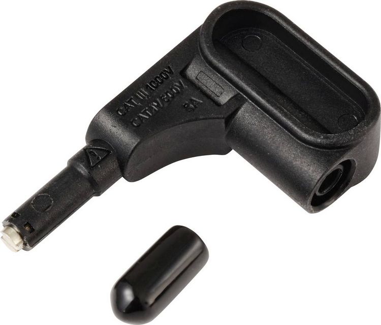 Produktbild: VOLTCRAFT MSS-120 Magnet Pr&uuml;fspitze Buchse 4mm CAT III 1000 V, CAT IV 600V Schwarz