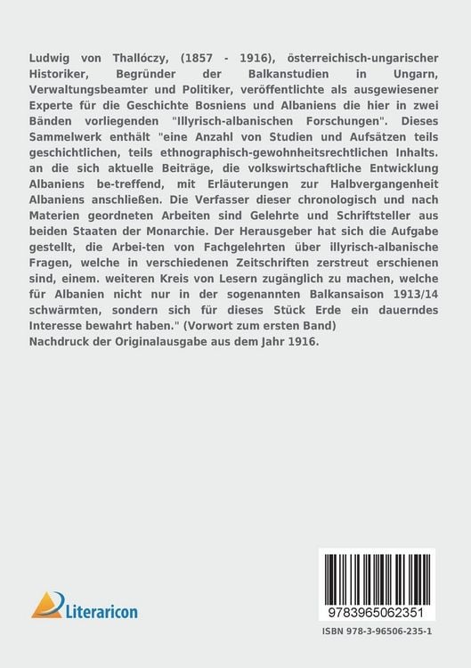 Produktbild: Illyrisch-albanische Forschungen