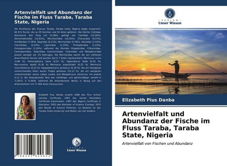 Produktbild: Artenvielfalt und Abundanz der Fische im Fluss Taraba, Taraba State, Nigeria