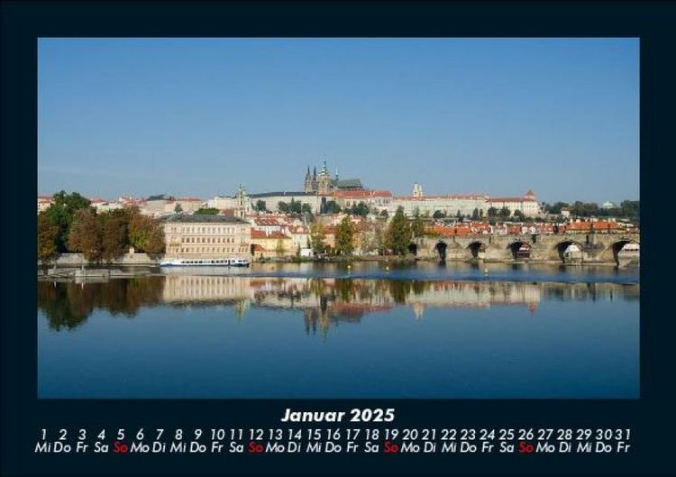 Produktbild: Prag 2025 Fotokalender DIN A5