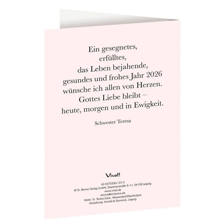 Produktbild: 10er-Set Klappkarte &raquo;Gott spricht: Siehe, ich mache alles neu&laquo; Offb 21,5