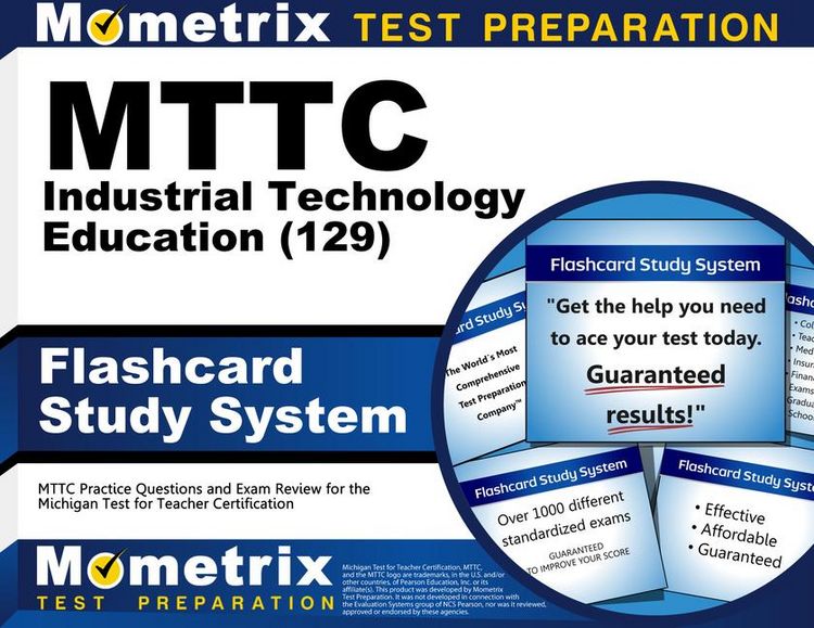 Produktbild: MTTC Industrial Technology Education (129) Flashcard Study System