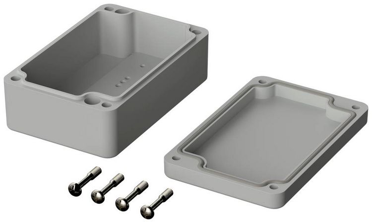 Produktbild: Bopla EUROMAS M 208 02208000 Industrie-Geh&auml;use 98 x 64 x 36 Polycarbonat Lichtgrau (RAL 7035) 1 St.