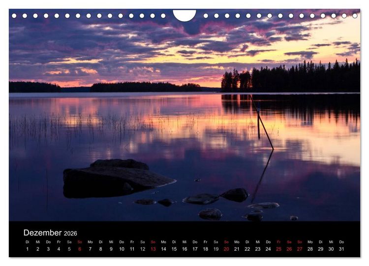 Produktbild: Lichter des Nordens (Wandkalender 2026 DIN A4 quer), CALVENDO Monatskalender