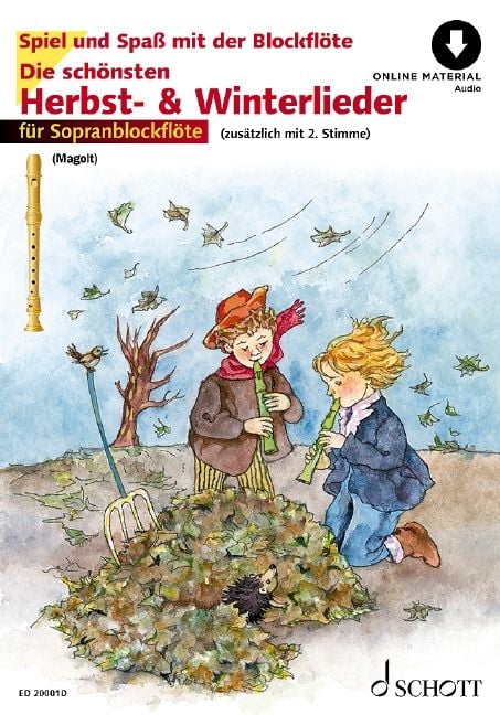 Produktbild: Die sch&ouml;nsten Herbst- und Winterlieder