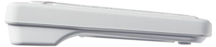 Produktbild: Renkforce RF-WRK-300 Kabellos Hygiene-Tastatur Deutsch, QWERTZ Wei&szlig; (matt) Spritzwassergesch&uuml;tzt