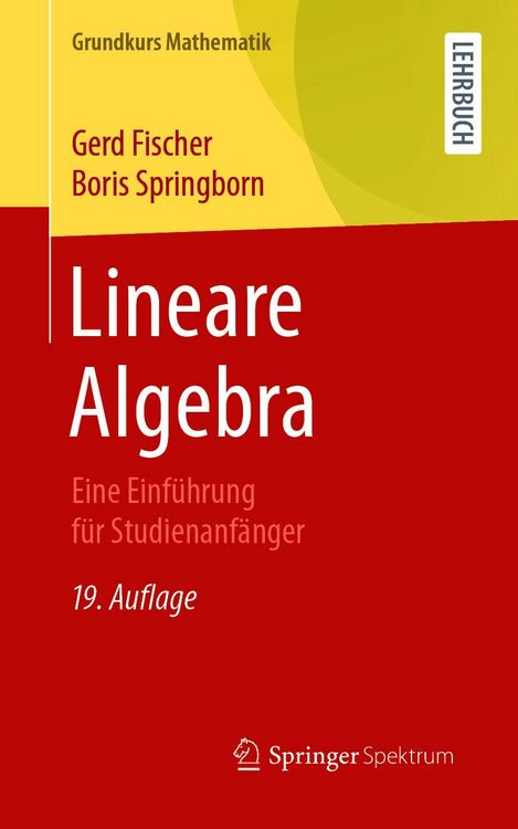 Produktbild: Lineare Algebra