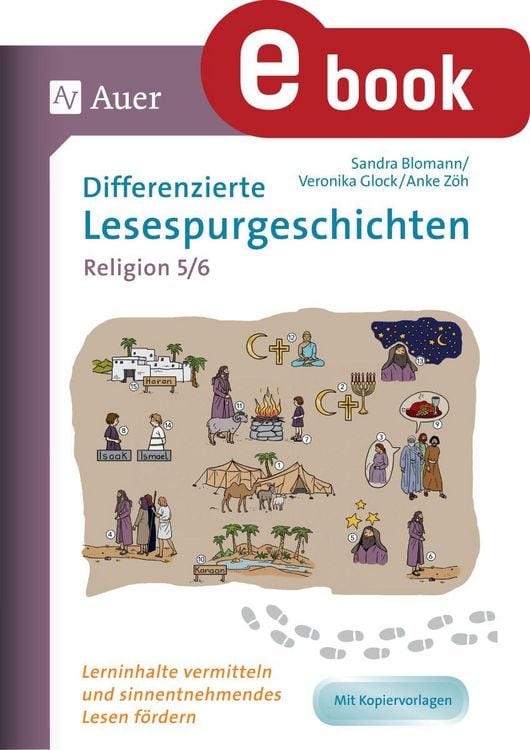 Produktbild: Differenzierte Lesespurgeschichten Religion 5-6