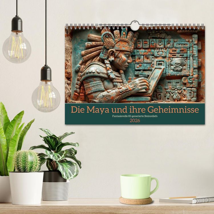 Produktbild: Die Maya und ihre Geheimnisse (Wandkalender 2026 DIN A4 quer), CALVENDO Monatskalender