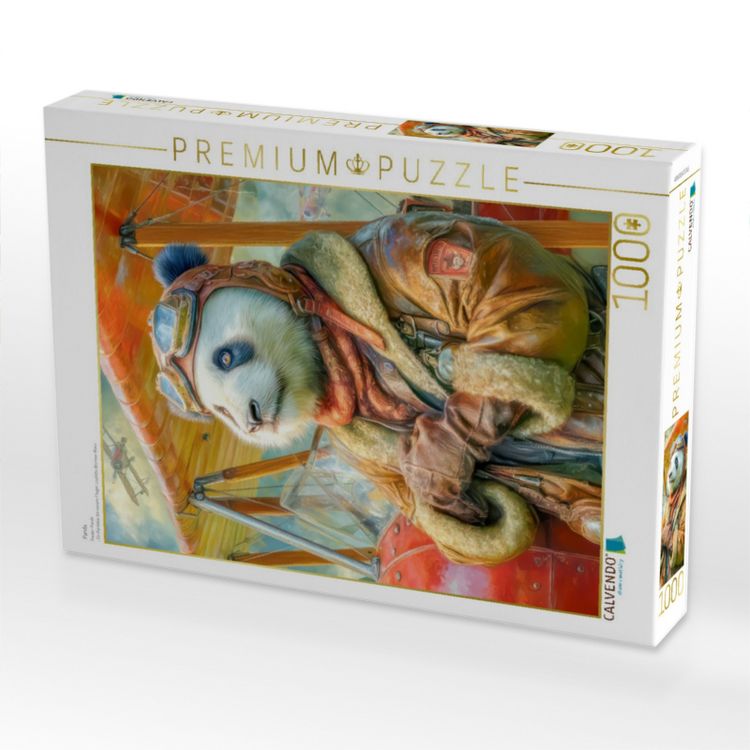 Produktbild: CALVENDO Puzzle Panda | 1000 Teile Lege-Gr&ouml;&szlig;e 64x48cm Foto-Puzzle f&uuml;r gl&uuml;ckliche Stunden