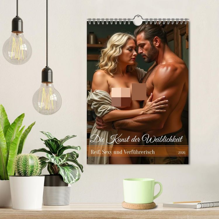 Produktbild: Die Kunst der Weiblichkeit - Reif, Sexy und Verf&uuml;hrerisch (Wandkalender 2026 DIN A4 hoch), CALVENDO Monatskalender