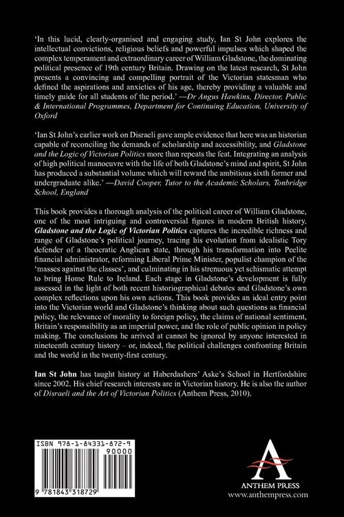 Produktbild: Gladstone and the Logic of Victorian Politics