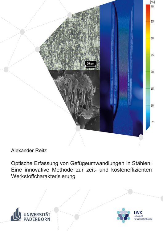 Produktbild: Optische Erfassung von Gef&uuml;geumwandlungen in St&auml;hlen: Eine innovative Methode zur zeit- und kosteneffizienten Werkstoffcharakterisierung
