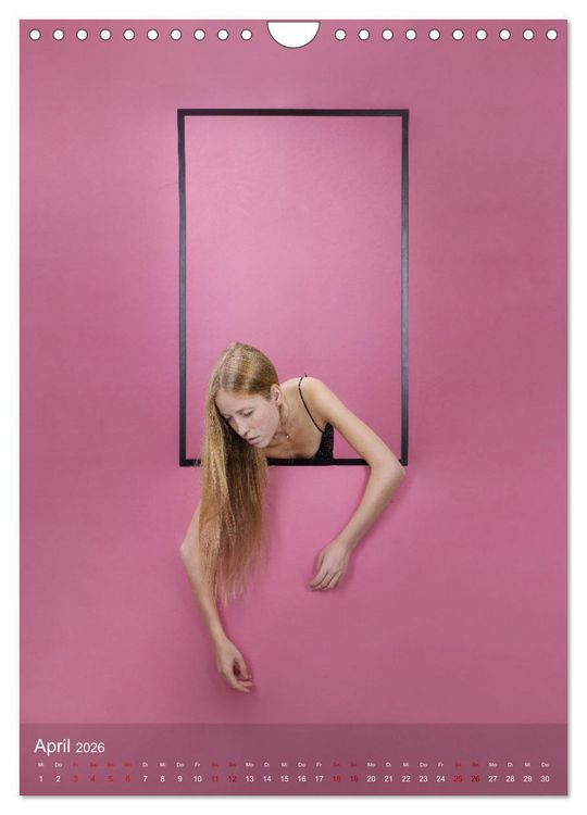 Produktbild: framed portraits - fine art Fotografie von Michael Allmaier (Wandkalender 2026 DIN A4 hoch), CALVENDO Monatskalender