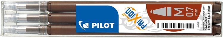 Bild vom Artikel PILOT Mine FriXion Ball braun, 3er Set vom Autor 