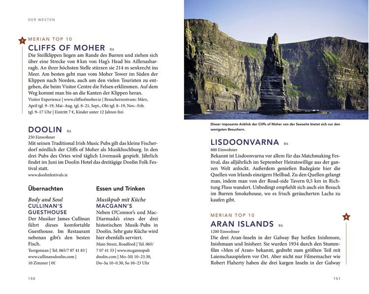 Produktbild: MERIAN Reiseführer Irland mit Nordirland