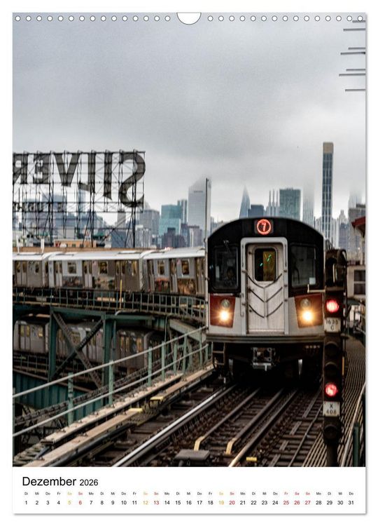 Produktbild: New York, Facetten einer Stadt (Wandkalender 2026 DIN A3 hoch), CALVENDO Monatskalender