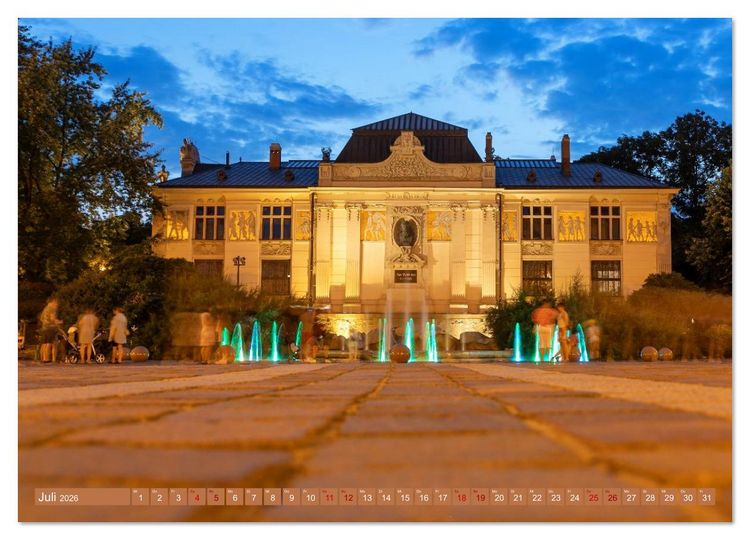 Produktbild: Krakau. Ein Spaziergang durch Polens kulturelles Herz (hochwertiger Premium Wandkalender 2026 DIN A2 quer), Kunstdruck in Hochglanz
