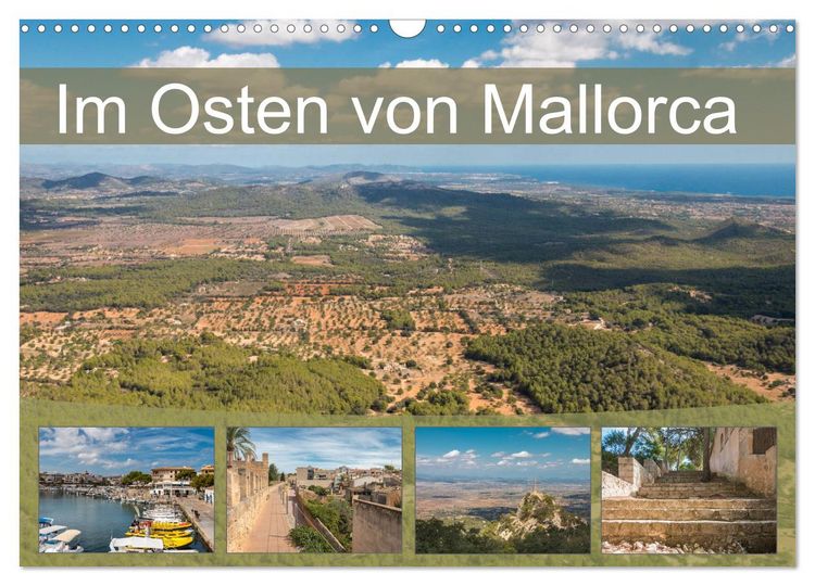 Produktbild: Im Osten von Mallorca (Wandkalender 2026 DIN A3 quer), CALVENDO Monatskalender