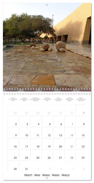 Produktbild: Kingdom of Saudi Arabia Riyadh and Jeddah (Wall Calendar 2026 12 &times; 12 Inch) CALVENDO 12 Month Wall Calendar