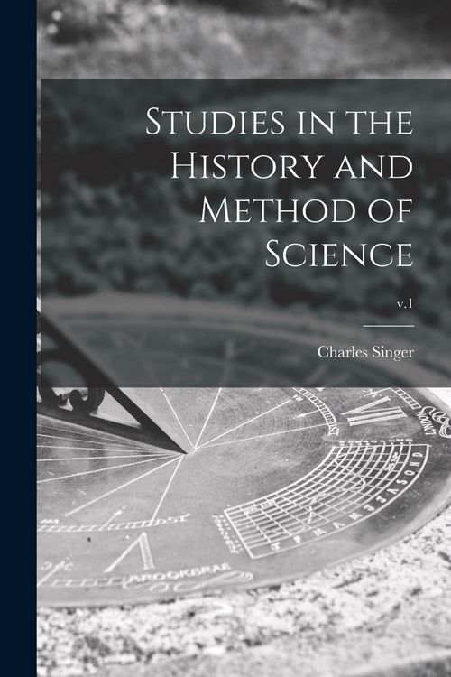 Produktbild: Studies in the History and Method of Science; v.1
