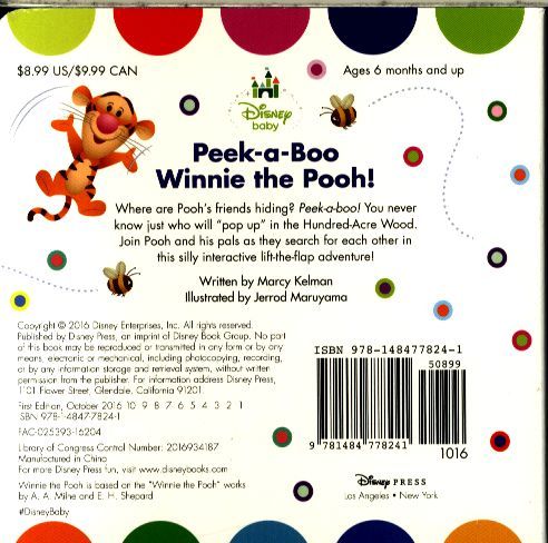 Produktbild: Disney Baby: Peekaboo Winnie the Pooh