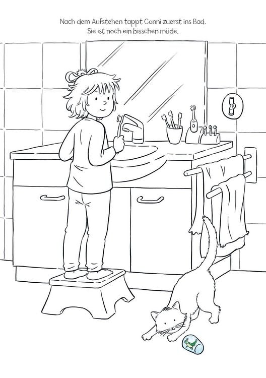 Produktbild: Conni Gelbe Reihe (Besch&auml;ftigungsbuch): Mein Conni-Kindergarten-Malbuch