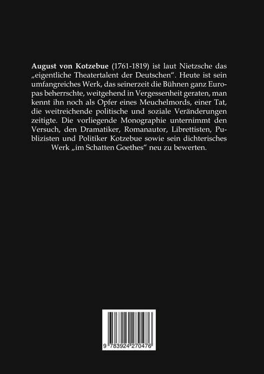 Produktbild: Im Schatten Goethes: Kotzebue