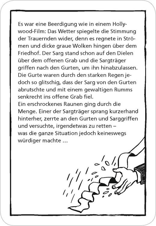 Produktbild: black stories Bestattet wird immer!