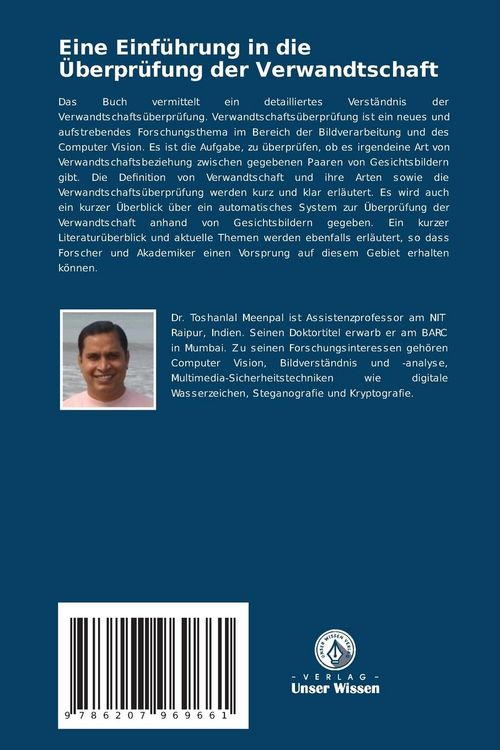 Produktbild: Eine Einf&uuml;hrung in die &Uuml;berpr&uuml;fung der Verwandtschaft