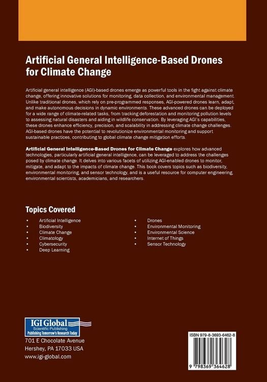 Produktbild: Artificial General Intelligence-Based Drones for Climate Change