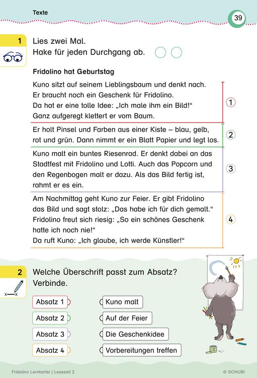 Produktbild: Fridolino Lernkartei