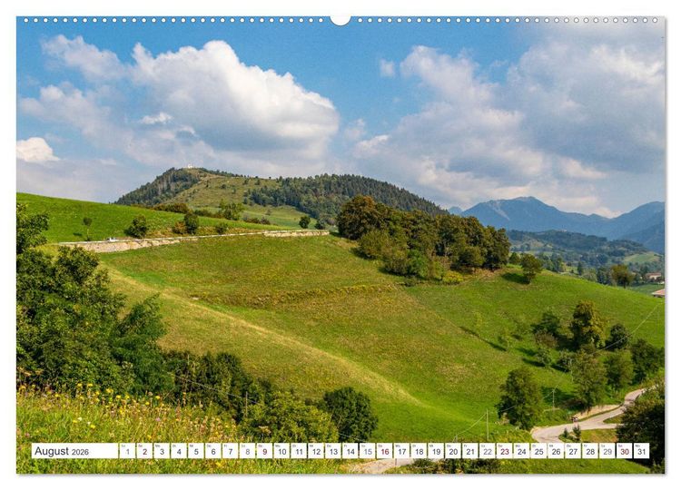 Produktbild: Geheimtipps Norditalien (Wandkalender 2026 DIN A2 quer), CALVENDO Monatskalender