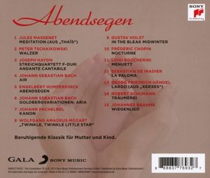 Produktbild: Various: Abendsegen-Die beste Klassik f&uuml;r Mutter und Kind