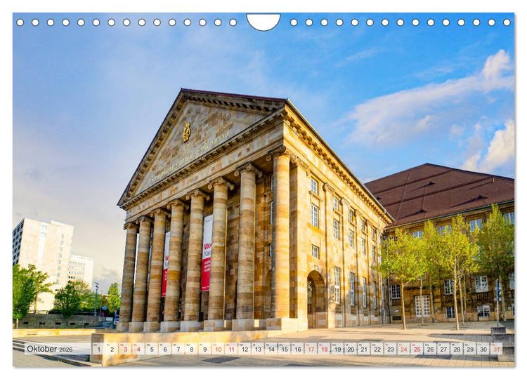 Produktbild: Kassel Stadtansichten (Wandkalender 2026 DIN A4 quer), CALVENDO Monatskalender