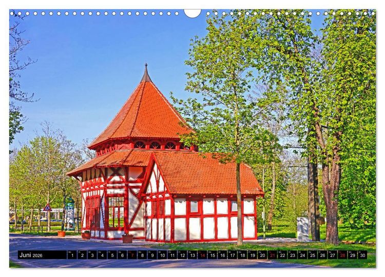 Produktbild: Fr&uuml;hling in Magdeburg (Wandkalender 2026 DIN A3 quer), CALVENDO Monatskalender