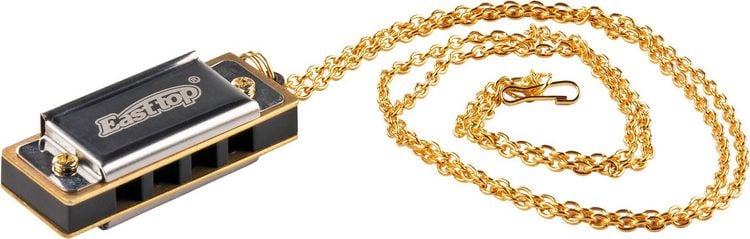 Produktbild: Mini-Mundharmonika mit Kette