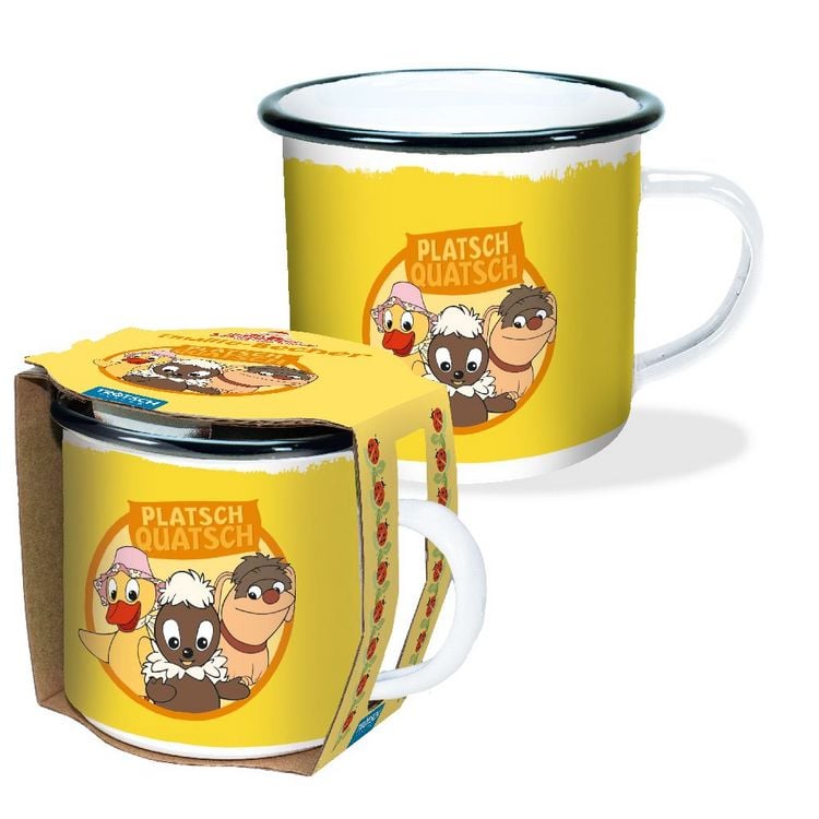 Bild vom Artikel Trötsch Unser Sandmännchen Emaille-Becher Platschquatsch vom Autor Trötsch verlag GmbH & Co. KG
