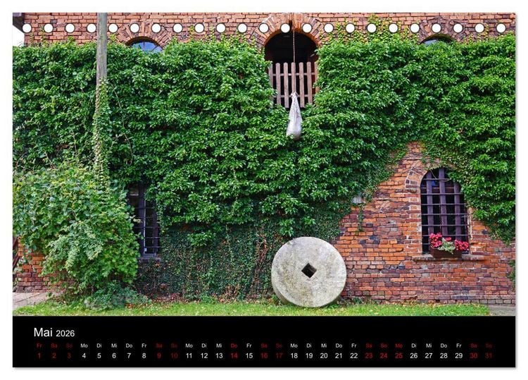 Produktbild: Elberadweg Coswig (Anhalt) (Tischkalender 2026 DIN A5 quer), CALVENDO Monatskalender