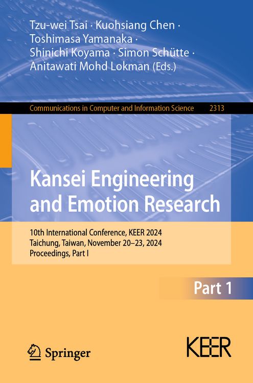 Produktbild: Kansei Engineering and Emotion Research