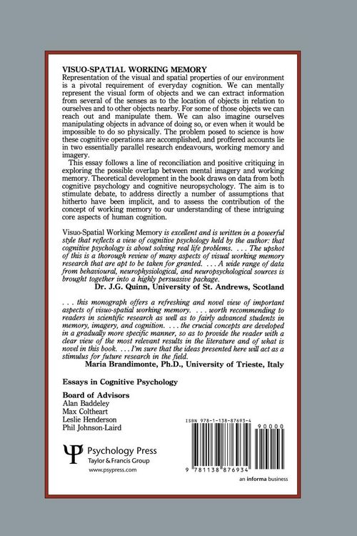 Produktbild: Visuo-spatial Working Memory