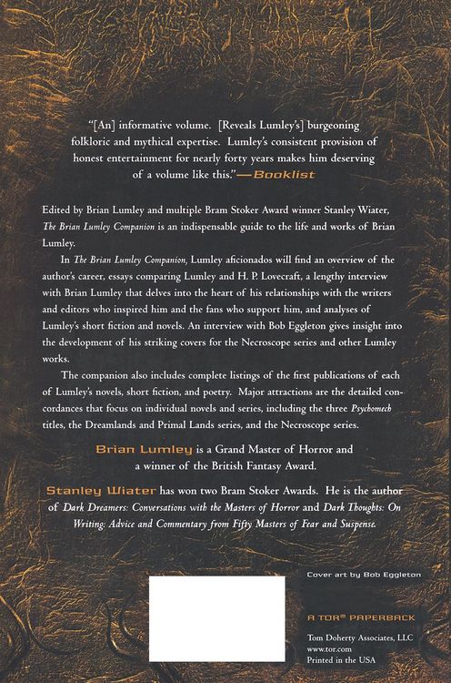 Produktbild: The Brian Lumley Companion