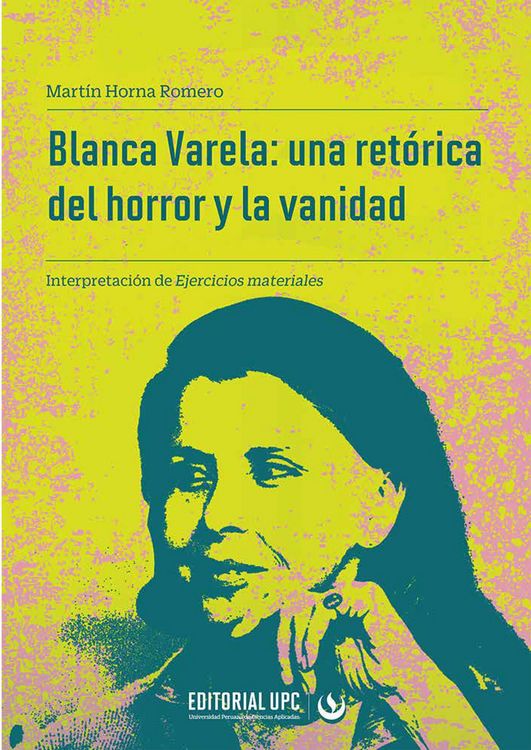 Produktbild: Blanca Varela: una ret&oacute;rica del horror y la vanidad