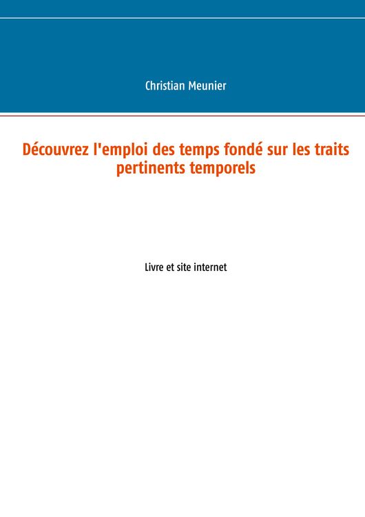 Produktbild: D&eacute;couvrez l'emploi des temps fond&eacute; sur les traits pertinents temporels